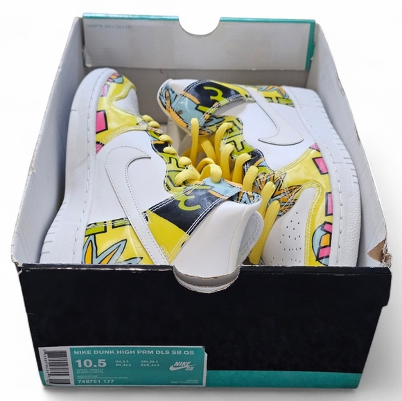 Nike Dunks High PRM DLS SB QS (De La Soul) Men's 10.5, New - Picture 12 of 12